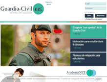 Tablet Screenshot of guardia-civil.net